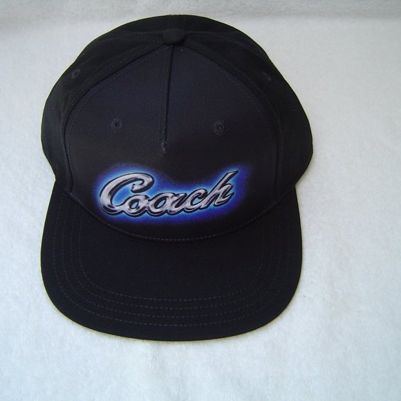 NEW AUTHENTIC COACH AIRBRUSH COACH CAP/HAT #C0977 - Picture 1 of 11